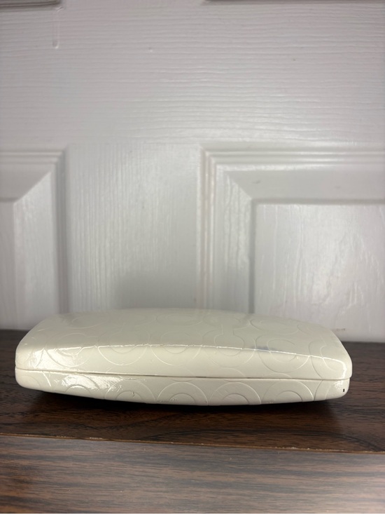 Coach Accessories - Coach White Hard Shell Sunglasses Case
